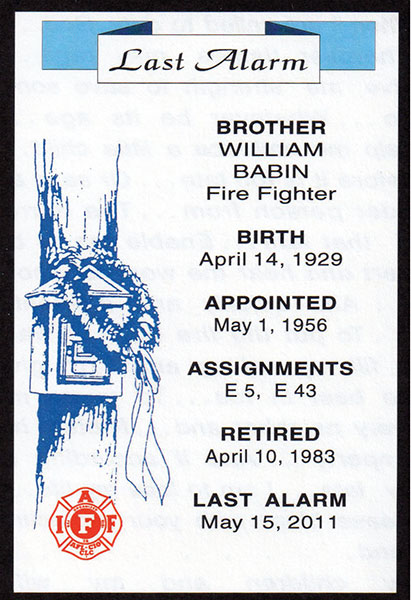 Last Alarm - William Babin